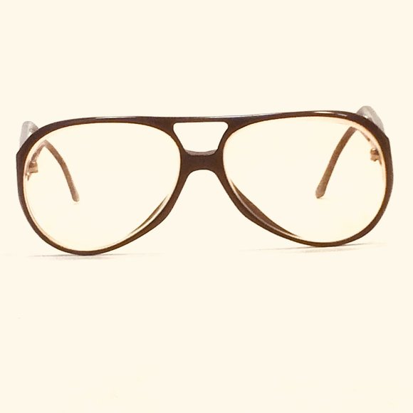 Guy Laroche Vtg Aviator Eyeglasses Sunglasses Frames with prescription lens